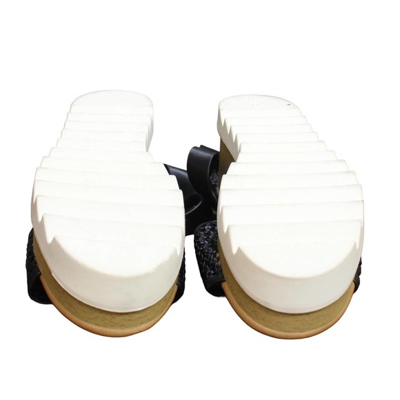 Universal Thread Size 8-1/2 (8.5) Alba Platform Heel Sandal, Black + Free Ship - Picture 4 of 8